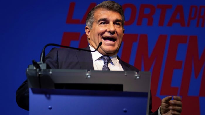 Joan Laporta is Barcelona president